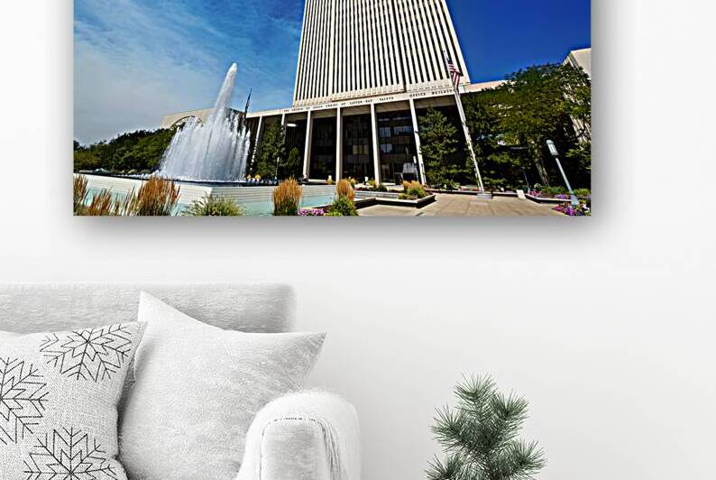 The hedaquarter of the Mormon Church of Jesus Christ the latter day. Salt Lake City Utah USA by Marco Brivio