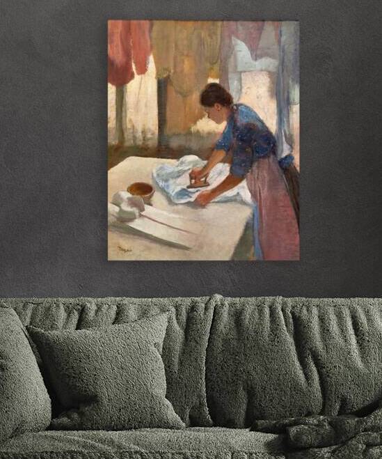 Edgar Degas - Woman Ironing - 18767 by Marco Brivio