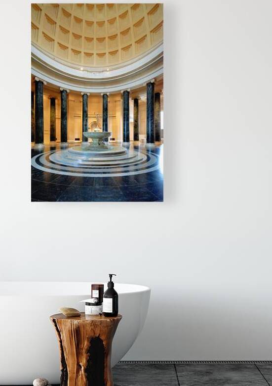 The central rotunda in the West Wing of the National Gallery of Art in Washington D.C. by Marco Brivio