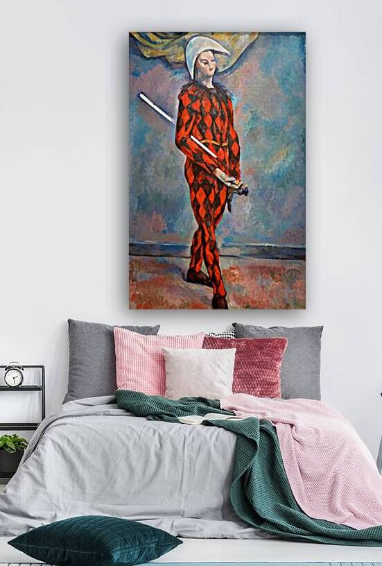 Paul Cezanne - Harlequin - 188890 by Marco Brivio