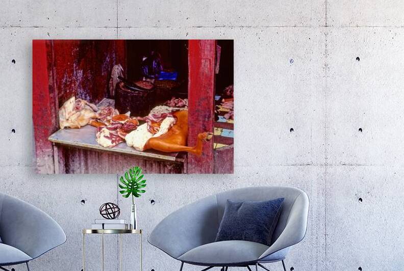 Nepal. Kathmandu. Butrcher by Marco Brivio