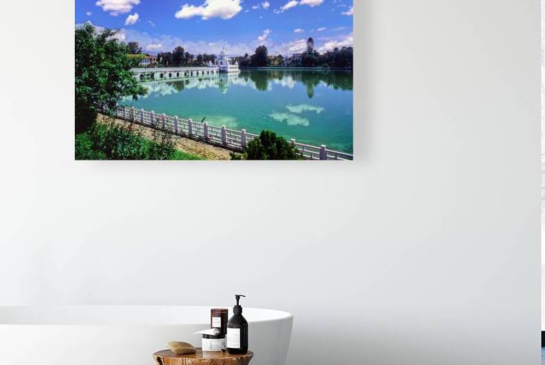 Nepal. Kathmandu. Rani Pokhari by Marco Brivio