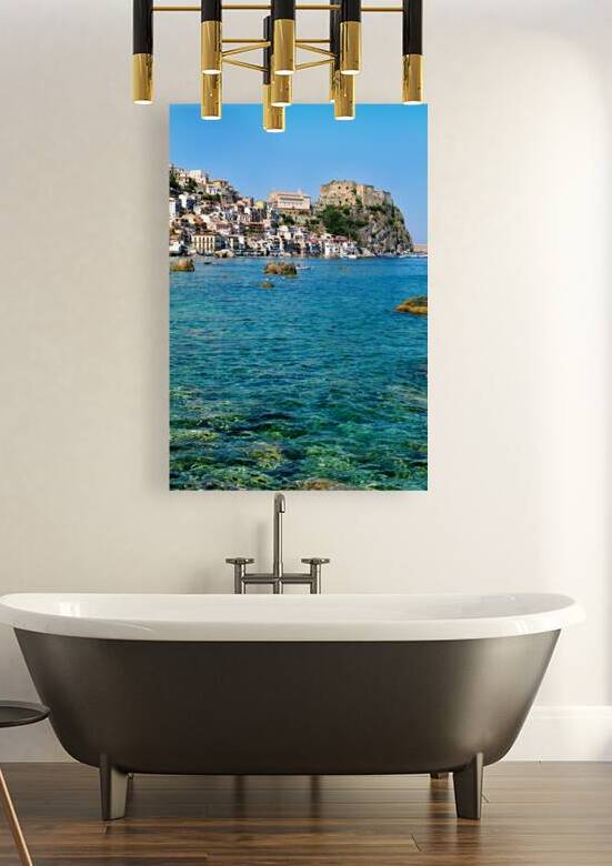 Scilla. The fishermen village of Chianalea Calabria Italy. by Marco Brivio