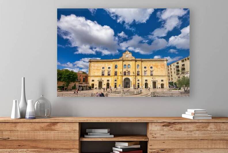 Matera Basilicata Italy. Piazza Vittorio Veneto by Marco Brivio