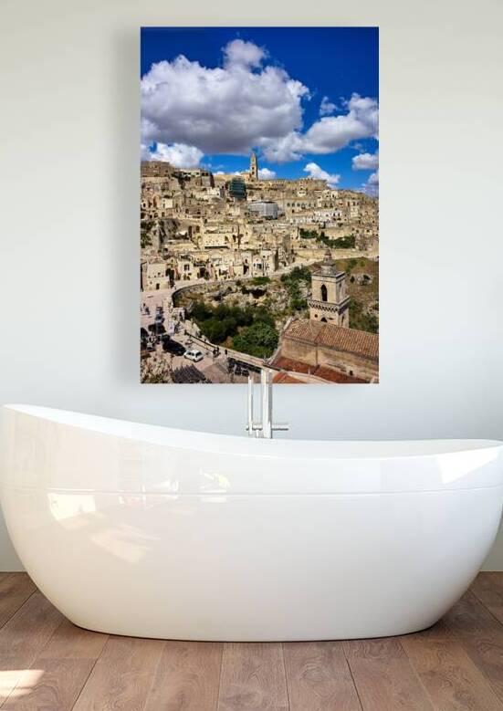 Matera Basilicata Italy. Cityscape. I sassi di Matera by Marco Brivio
