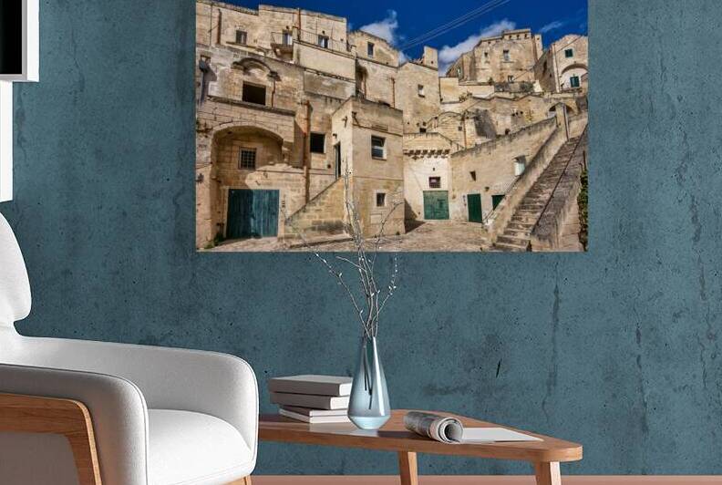 Matera Basilicata Italy. The alleys of the old town by Marco Brivio