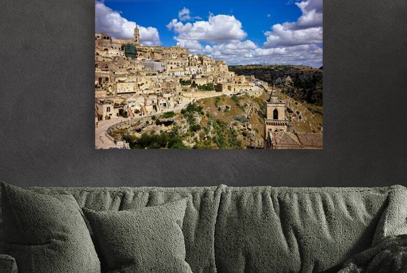 Matera Basilicata Italy. Cityscape. I sassi di Matera by Marco Brivio