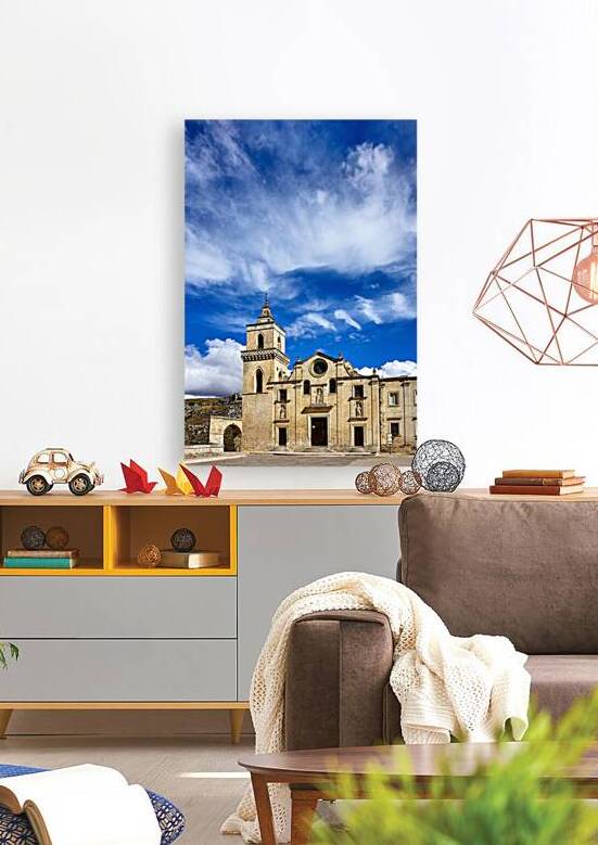 Matera Basilicata Italy. Saint Peter Caveoso Church by Marco Brivio