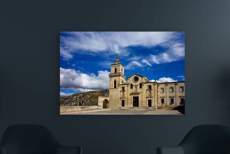 Matera Basilicata Italy. Saint Peter Caveoso Church by Marco Brivio