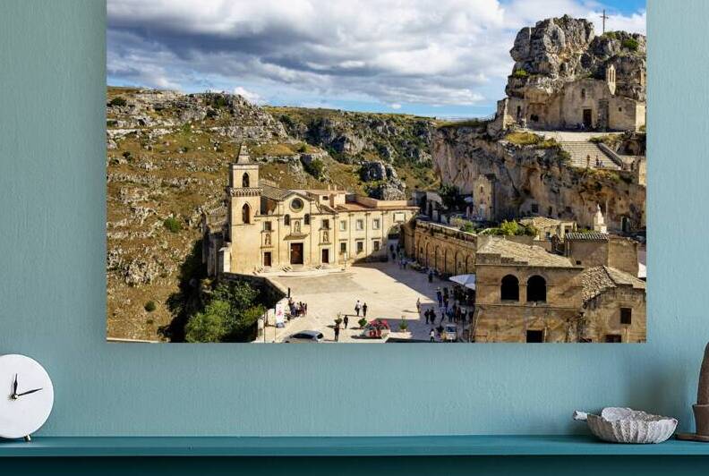 Matera Basilicata Italy. Saint Peter Caveoso Church by Marco Brivio