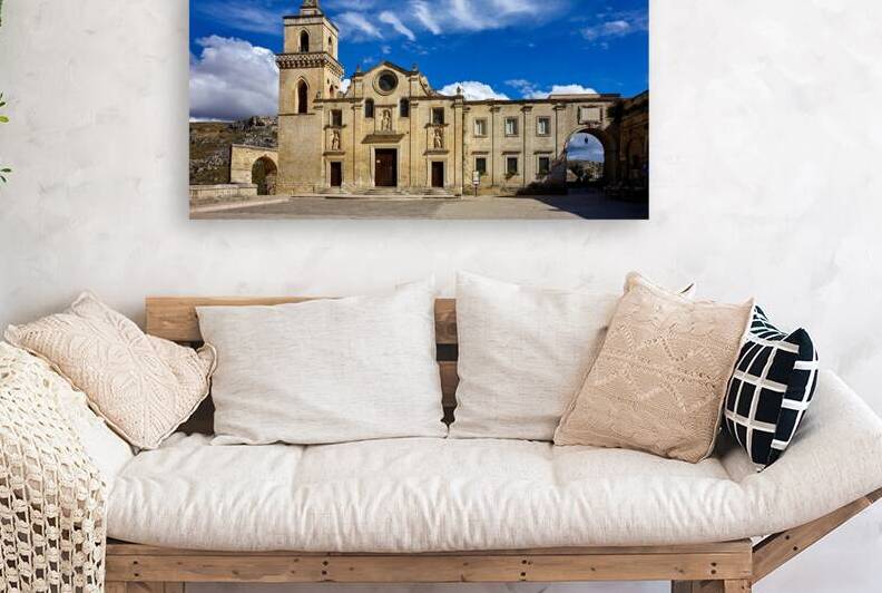 Matera Basilicata Italy. Saint Peter Caveoso Church by Marco Brivio