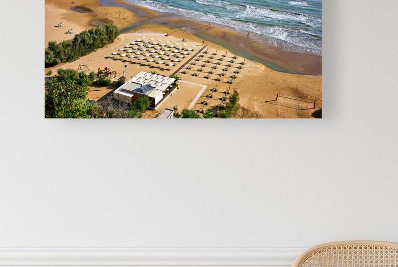 Vieste Gargano. Apulia Puglia Italy. The beach by Marco Brivio