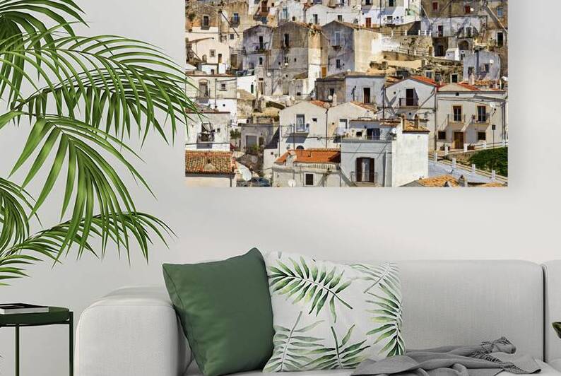 Apulia Puglia Gargano Italy. Monte SantAngelo townscape by Marco Brivio