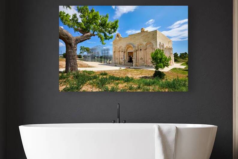 Apulia Puglia Italy. The Basilica of Santa Maria Maggiore di Siponto by Marco Brivio