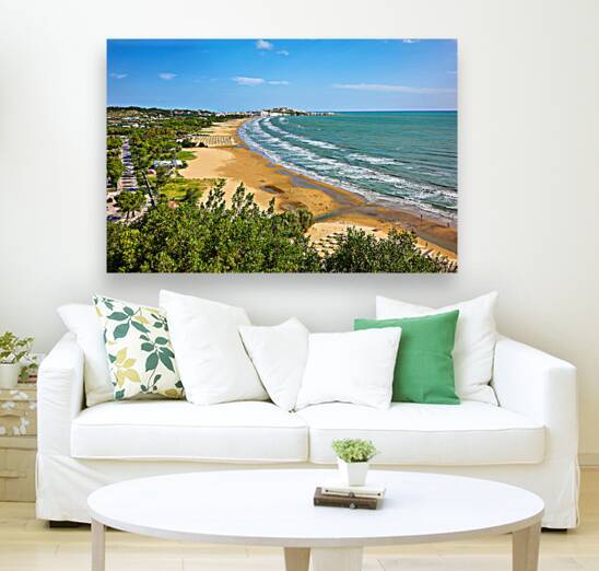 Vieste Gargano. Apulia Puglia Italy. The beach by Marco Brivio