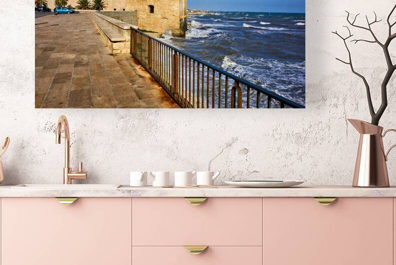 Apulia Puglia Italy. Trani. Castello Svevo by Marco Brivio