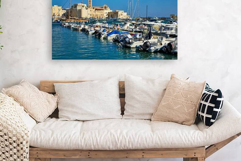 Apulia Puglia Italy. Trani. The seaport by Marco Brivio