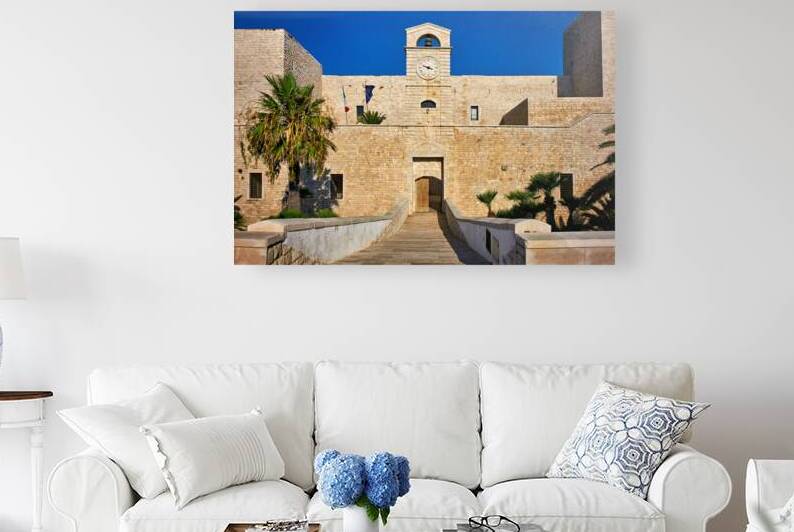 Apulia Puglia Italy. Trani. Castello Svevo by Marco Brivio
