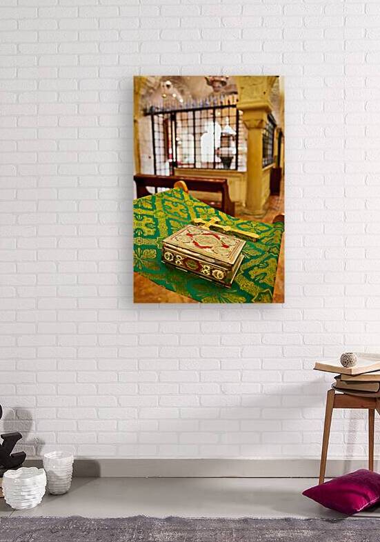 Apulia Puglia Italy. Bari. The Pontifical Basilica of Saint Nicholas. The Holy Bible by Marco Brivio