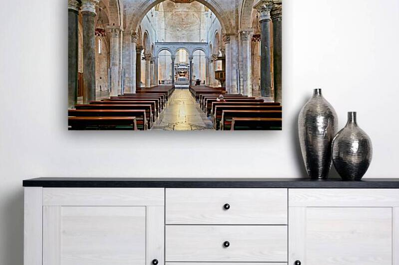 Apulia Puglia Italy. Bari. The Pontifical Basilica of Saint Nicholas by Marco Brivio