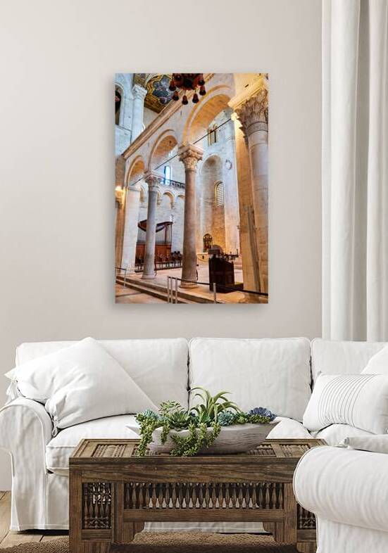 Apulia Puglia Italy. Bari. The Pontifical Basilica of Saint Nicholas by Marco Brivio