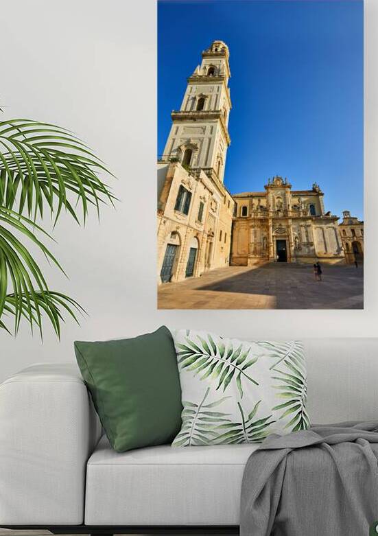 Apulia Puglia Salento Italy. Lecce. Cathedral Maria Santissima Assunta and Saint Orontius by Marco Brivio