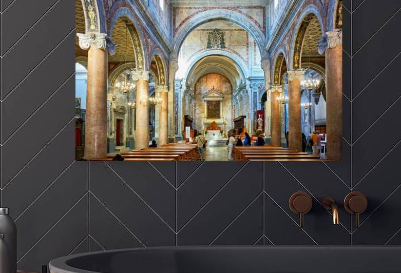 Apulia Puglia Italy. Ostuni. Cattedrale di Santa Maria Assunta. Cathedral by Marco Brivio