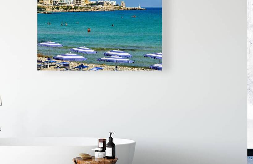 Apulia Puglia Salento. Italy. Otranto. The beach by Marco Brivio