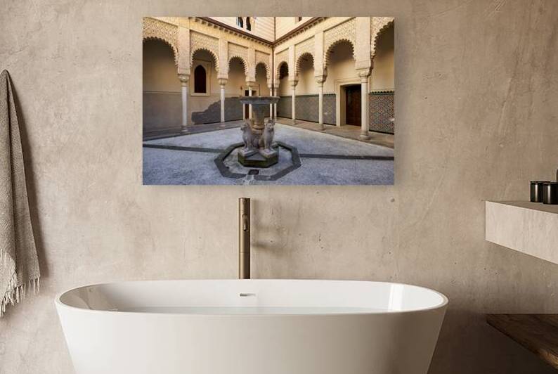 Bologna Italy. Rocchetta Mattei is a fortress located in the northern Apennines by Marco Brivio