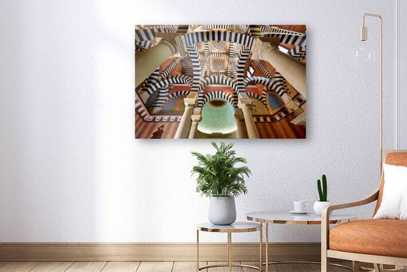 Bologna Italy. Rocchetta Mattei is a fortress located in the northern Apennines by Marco Brivio