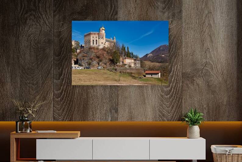 Bologna Italy. Rocchetta Mattei is a fortress located in the northern Apennines by Marco Brivio