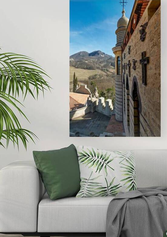 Bologna Italy. Rocchetta Mattei is a fortress located in the northern Apennines by Marco Brivio