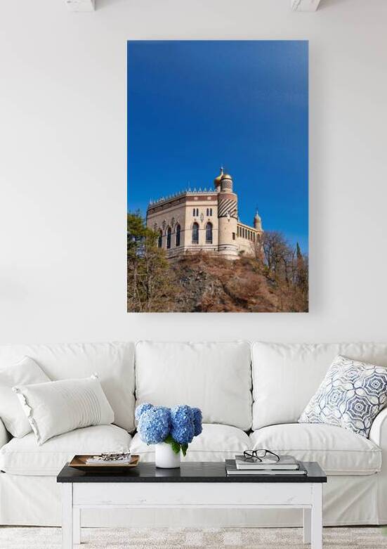 Bologna Italy. Rocchetta Mattei is a fortress located in the northern Apennines by Marco Brivio