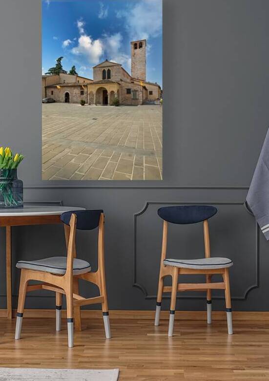 Foligno Umbria Italy. The church of Santa Maria Infraportas by Marco Brivio