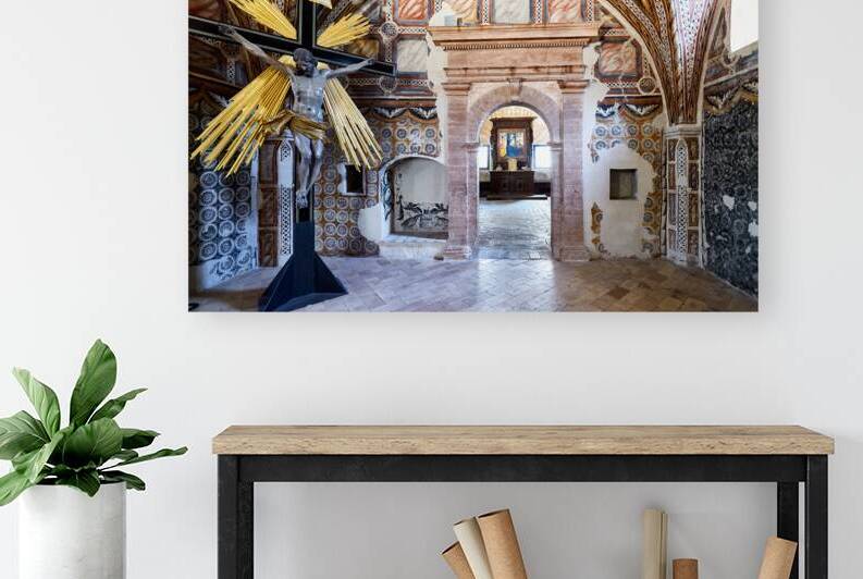 Montefalco Umbria Italy. San Francesco Church frescoed by Benozzo Gozzoli by Marco Brivio