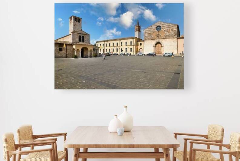 Foligno Umbria Italy. The church of Santa Maria Infraportas by Marco Brivio