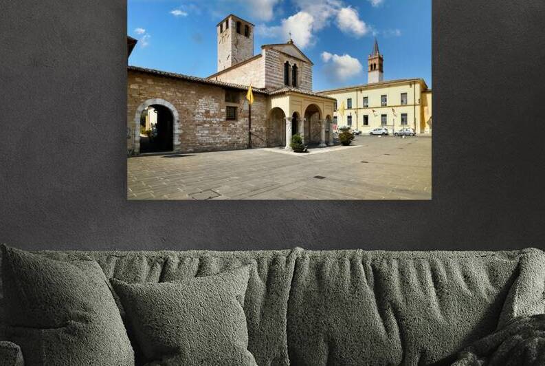 Foligno Umbria Italy. The church of Santa Maria Infraportas by Marco Brivio