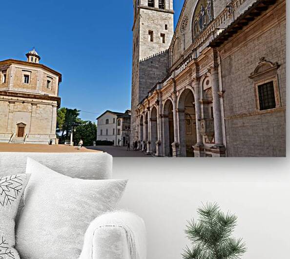Spoleto Umbria Italy. The Cathedral by Marco Brivio