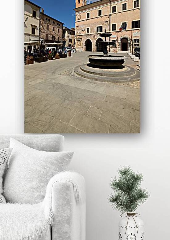 Spello Umbria Italy. Piazza della Repubblica by Marco Brivio