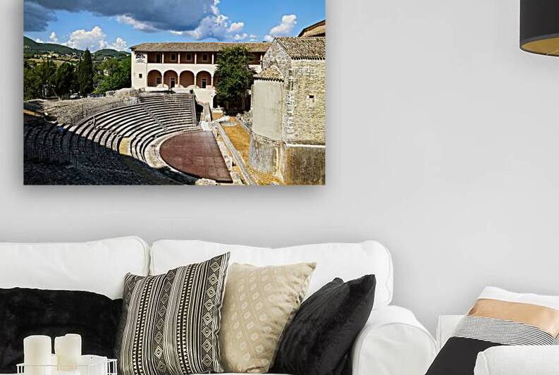 Spoleto Umbria Italy. The roman theater by Marco Brivio