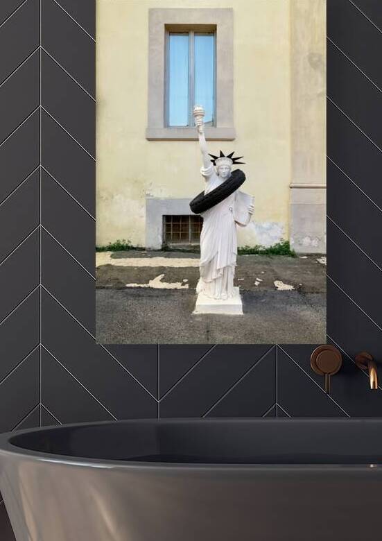 Spoleto Umbria Italy. Modern Art at Collicola Palace Art Gallery by Marco Brivio