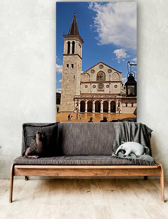 Spoleto Umbria Italy. Duomo di Spoleto Cathedral by Marco Brivio