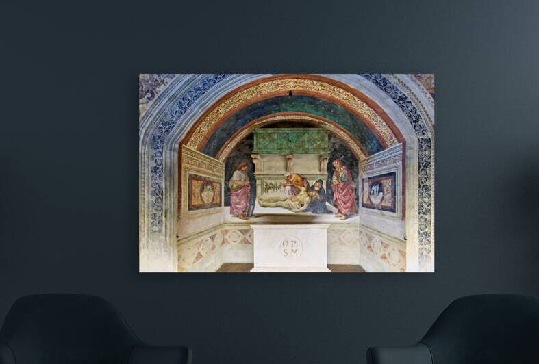 Orvieto Umbria Italy. The chapel of the Madonna di San Brizio frescoed by Fra Angelico and Benozzo Gozzoli by Marco Brivio