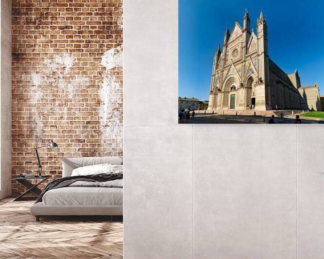 Orvieto Umbria Italy. The facade of the Cathedral by Marco Brivio