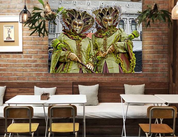 Venice Italy. The Carnival by Marco Brivio