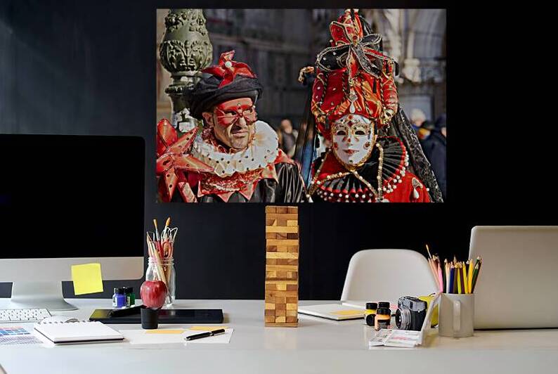 Venice Italy. The Carnival by Marco Brivio