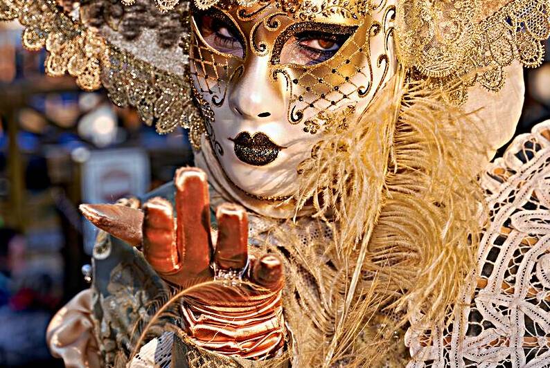 Venice Italy. The Carnival by Marco Brivio