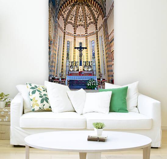 Verona Veneto Italy. The altar of the Basilica of Saint Anastasia by Marco Brivio