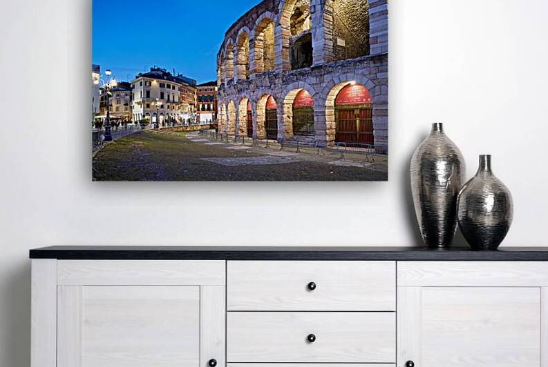 Verona Veneto Italy. The Verona Arena - Roman Amphitheatre by Marco Brivio