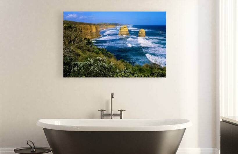 The Twelve Apostles on Australias Great Ocean Road. by Marco Brivio